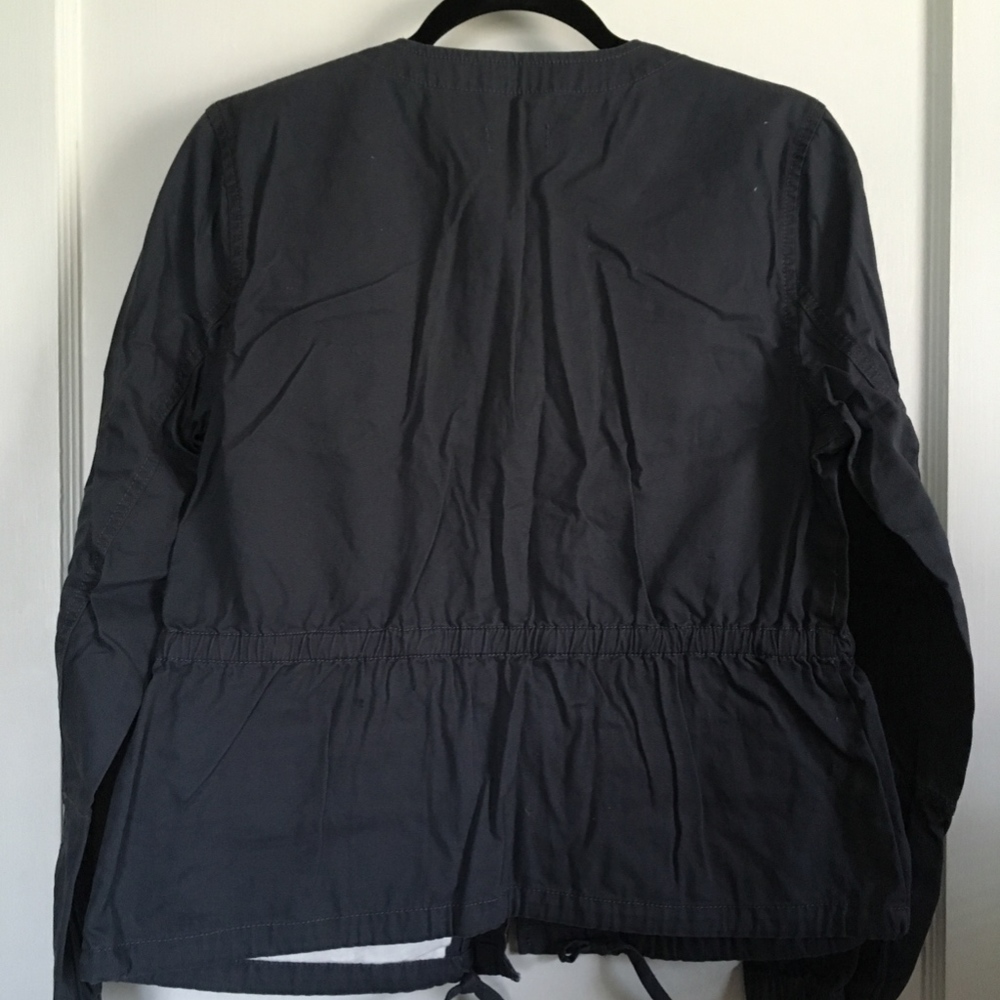 NWT LOFT Utility Jacket, Navy - Picture 5 of 5